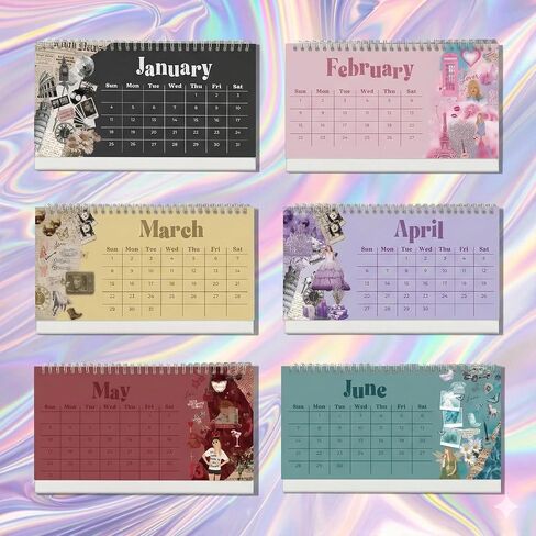 Singer Inspired Desk Calendar 2026 Best Era Design Gift for Music Fans Desk Decoration for Home & Office in Saudi Arabia
