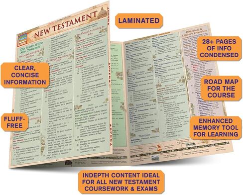 New Testament: QuickStudy Laminated Reference Guide (QuickStudy Academic) in Saudi Arabia