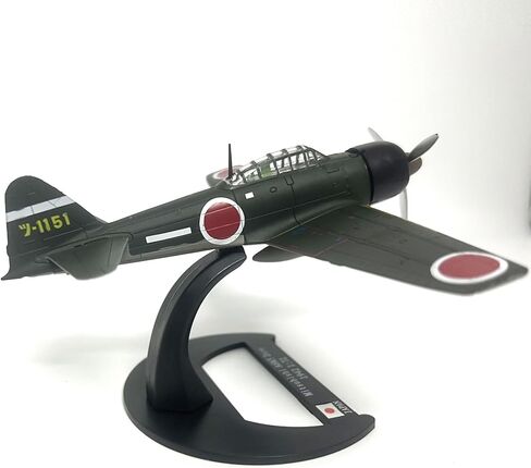 1/72 Scale WWII 1942 Japanese A6M3 Zero Fighter Model Alloy Model Diecast Model for Collection US in Kuwait