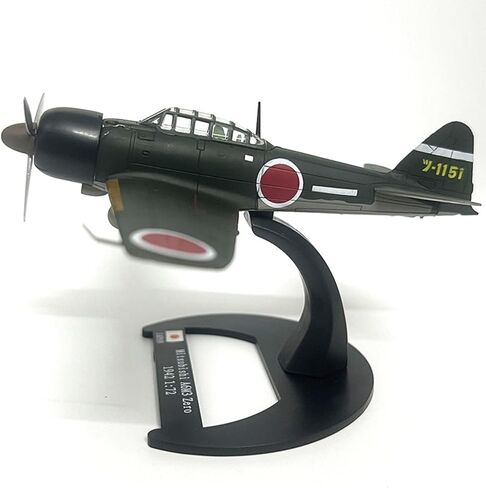 1/72 Scale WWII 1942 Japanese A6M3 Zero Fighter Model Alloy Model Diecast Model for Collection US in Kuwait