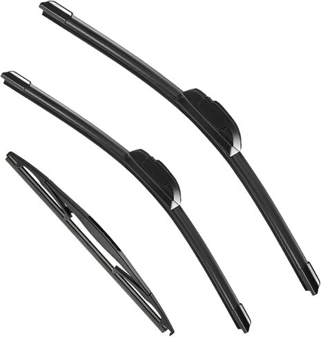 3 Pack Windshield Wiper Blades Compatible with Subaru Forester 2014-2018 and Subaru Legacy 2015-2019, Front and Rear, 26" 17" 14" in Saudi Arabia