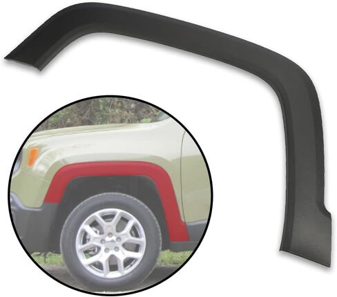 G-PLUS Fender Flares متوافقة مع نماذج المرافق الرياضية Jeep Cherokee XJ ذات 4 أبواب 1984-2001/ غير مناسبة للنماذج مع التنانير الجانبية (الأطقم الأرضية) وبرشام الجيب المزخرف لتعديل الجسم 6 قطع in Kuwait