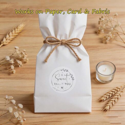 100 قطعة من ملصقات A Sweet Thanks You، ملصقات رقائق فضية شفافة لحقائب هدايا الزفاف، وأكياس حلوى طاولة الحلوى، وأكياس الحلوى، وتغليف الأعمال الصغيرة، وتغليف الهدايا وأختام الأظرف، 1.6 بوصة in Kuwait