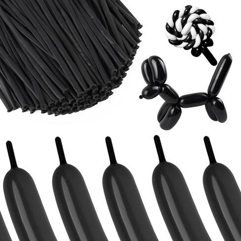 100Pcs Clear 260 Balloons Clear Long Balloons for Tying Balloon Arch Balloon Animals Thick Latex for Magic Clown Wedding Birthday Party Decorations in Saudi Arabia