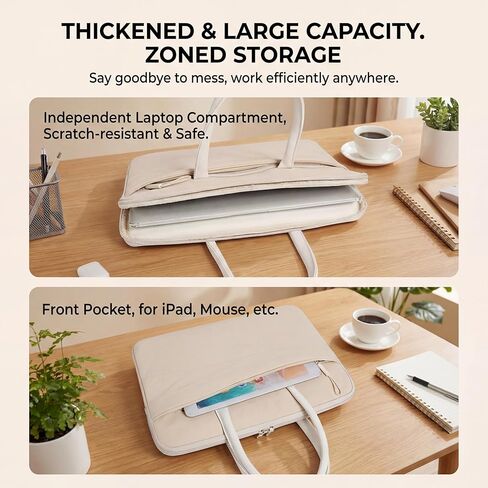 Laptop Case 15.6 Inch, Laptop Bag for Wome Puffy Laptop Sleeve 15 Inch Laptop Sleeve Computer Quilted Laptop Sleeves Laptop Carrying Case for Work in Saudi Arabia