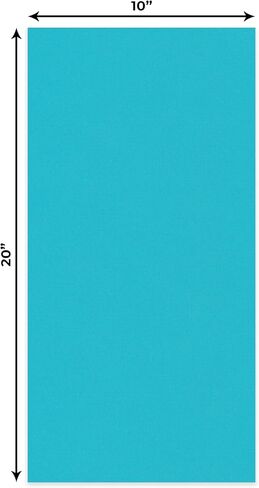 CountryArtHouse Aquamarine Blue 10x20 Uncut Art Mat Board - No Opening - 1 Mat in Kuwait