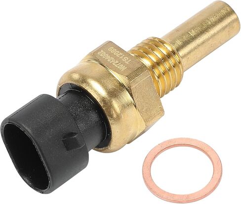 A-Premium Engine Coolant Temperature Sensor [2 Pins] Compatible with Chevrolet, GMC, Buick, Cadillac, Pontiac & Saturn Models - Equinox, Traverse, Impala Limited, Terrain, Camaro, Enclave & More in Kuwait