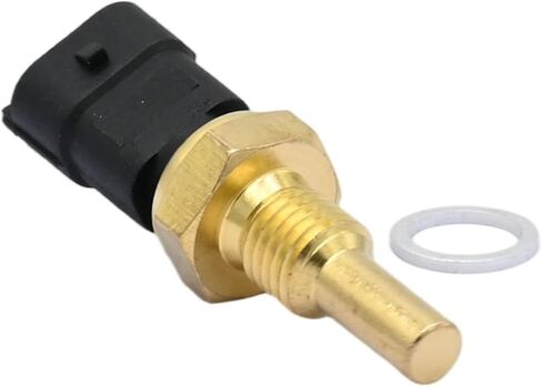 Engine Coolant Temperature Sensor Compatible with Suzuki Grand Vitara XL-7 Replaces 12566778 12639899 1365078J00 15393755 2131581 2134777 30561771 30564036 30582830 30592391 V6 3.2L 10 09 08 07 in Kuwait