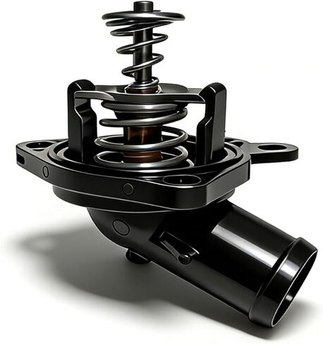 Upgrade Thermostat Housing Assembly Fit for Honda 2002-2005 Civic 2.0L,2002-2006 CRV 2.4L,2002-2006 Acura RSX 2.0L,Replace 19301PNA003 in Kuwait