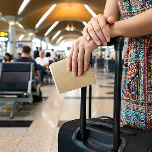 6 قطع من دفاتر الملاحظات للمسافرين (حجم جواز السفر)، قطعتين من مجلد ورق الكرافت و2 قطعة من الحقيبة بسحاب مع قطعتين من المشابك المعدنية، لوازم دفتر اليومية وإدراج دفتر الملاحظات لحافظة دفاتر الملاحظات للمسافرين بحجم جواز السفر in Kuwait