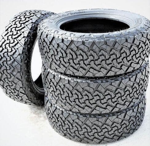 Set of 4 (FOUR) Venom Power Terra Hunter X/T Extreme Terrain Light Truck Radial Tires-LT275/70R18 275/70/18 275/70-18 125/122S Load Range E LRE 10-Ply BSW Black Side Wall in Kuwait