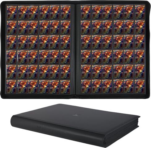 3600+ Pockets Trading Card Binder, 36-Pocket Card Ablum Compatible with MTG,Sports Cards & Other Standard Size Trading Card (BLACK) in Saudi Arabia