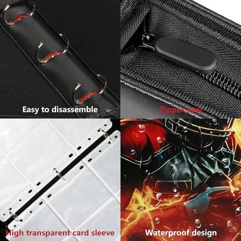 Football Card Binder, 2025 Sports Trading Card with Sleeves Holder Album, 900 Pockets Rugby Card Holder Sheets Display Storage Protectors for Collectors Boys and Girls Gift in Saudi Arabia