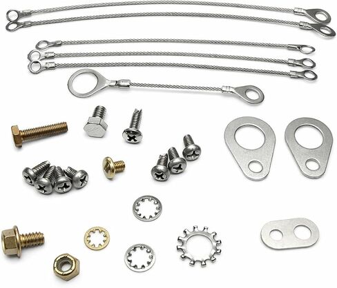 FASWORX Motor Engine Elecrical Grounding Continuity Circuit Kit compatible with Mercury MerCruiser Alpha Bravo 99940A2 in Kuwait