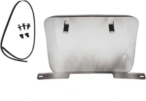Brock Replacement Rear Bumper Trailer Hitch Tow Cover Painted Black Compatible with 2007-2014 Suburban Tahoe Yukon 19172860 in Kuwait