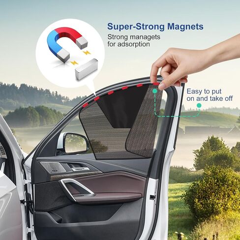 2 Pcs Car Side Window Sun Shades for Subaru Forester TPE 2025, Window Screenauto Sunray Blocker Protection Sunshades Interior Privacy Cover in Saudi Arabia