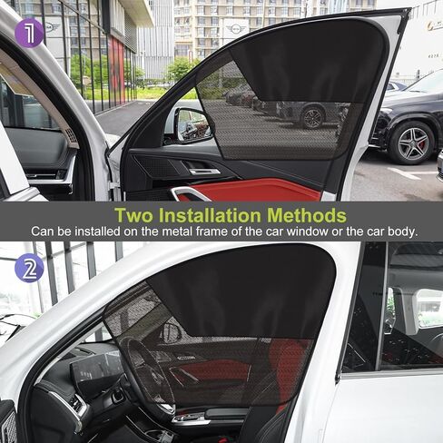 2 Pcs Car Side Window Sun Shades for Subaru Forester TPE 2025, Window Screenauto Sunray Blocker Protection Sunshades Interior Privacy Cover in Saudi Arabia
