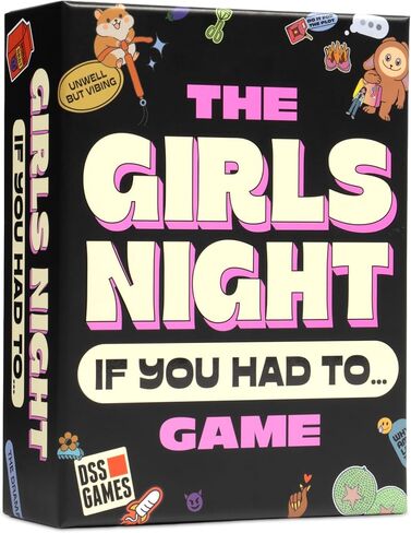 The Girls Night If You Had To… Game [Funny Would You Rather Cards for Women | Perfect for Bachelorette Parties, Birthdays, Gifts for Best Friend, Girls Trips | Adult Party Game for Ages 17+] in Kuwait