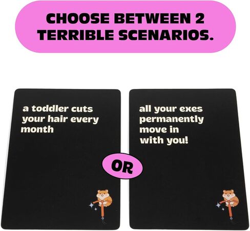 The Girls Night If You Had To… Game [Funny Would You Rather Cards for Women | Perfect for Bachelorette Parties, Birthdays, Gifts for Best Friend, Girls Trips | Adult Party Game for Ages 17+] in Kuwait