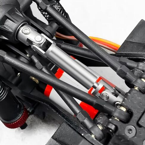 RC car Components Compatible with Redcat for Ascent 1/18 RC Car Upgrade Parts 2Pcs Stainless Steel Transmission Drive Shaft Joint in Saudi Arabia