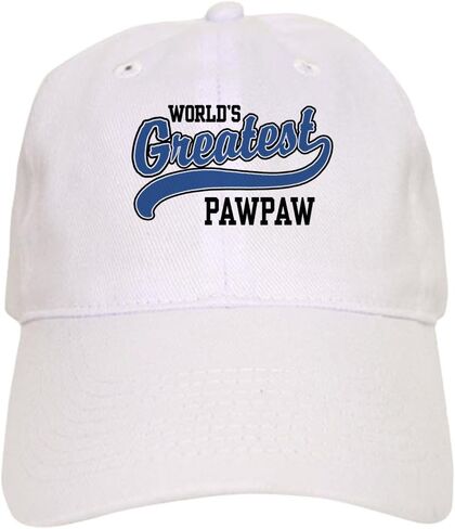 CafePress World's Greatest Pawpaw Cap Adjustable Baseball Cap in Saudi Arabia