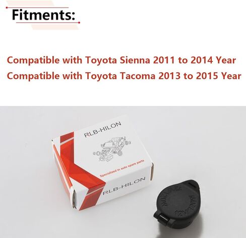 غطاء غطاء منفذ طاقة ولاعة وحدة التحكم المركزية RLB-HILON متوافق مع Toyota Sienna 2011-2014، لـ Tacoma 2013 2014 2015 Year، لـ 85535-08010 in Kuwait