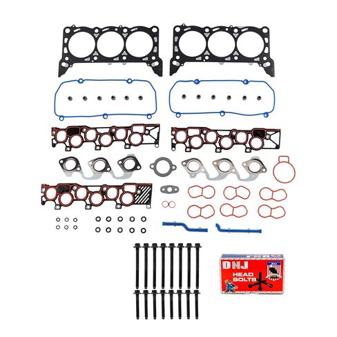 DNJ HGB4124 Cylinder Head Gasket Set with Head Bolt Kit for 1998-1998 Ford Windstar 3.8L V6 12V OHV 232cid in Saudi Arabia
