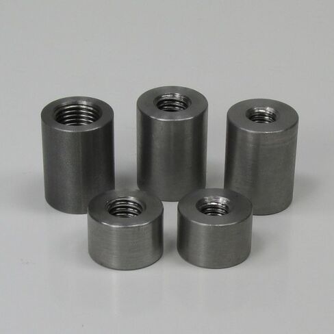 1/2"-20 Long Straight Threaded Steel Bungs - Quantity of 2 - Made in The USA - Fabrication Parts DIY Motorcycle Chopper Bobber Cafe Racer Builder in Kuwait