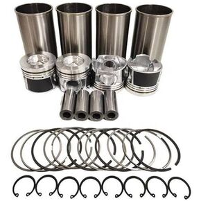 Cylinder Liner Kit 4JJ1 4JJ1T Compatible With Dmax Pickup Cylinder Sleeve Piston Ring Piston Parts in Saudi Arabia