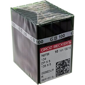 100 GROZ-BECKERT GEBEDUR 134 MR Titanium Quilting Machine Needles (135x5 MR, 3.5mm) in Saudi Arabia