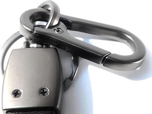 Yaa Catchy Premium Leather & Metal Bikes Hook Antirust Keychain Compatible With Yamaha Unique Stylish Look For Men Women Keyring For |Mt15|Fz|R15|Fasino|V3|Ray|Rx100|Yamaha Lovres, Black in Kuwait