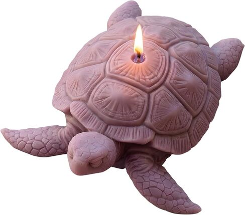 Turtle Candle Mold Tortoise Candle Silicone Molds Sea Turtle Resin Casting Mold for Candles Making Aromatherapy Candles Handmade Wax Home Decor in Kuwait
