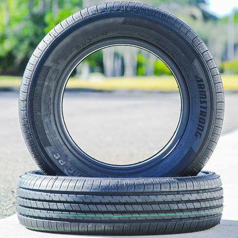 Set of 4 (FOUR) Armstrong Blu-Trac PC All-Season Passenger Car Touring Radial Tires-185/65R14 185/65/14 185/65-14 86H Load Range SL 4-Ply BSW Black Side Wall UTQG 700AA in Kuwait