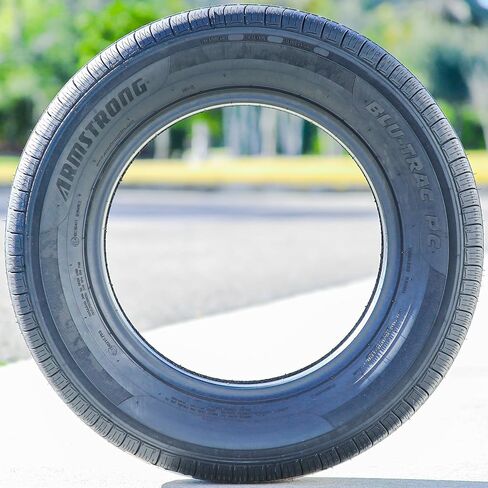 Set of 4 (FOUR) Armstrong Blu-Trac PC All-Season Passenger Car Touring Radial Tires-185/65R14 185/65/14 185/65-14 86H Load Range SL 4-Ply BSW Black Side Wall UTQG 700AA in Kuwait