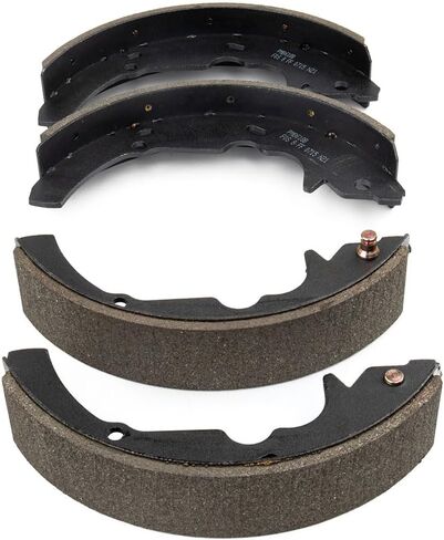 Drum Brake Shoes Rear Set fits Ford Thunderbird 1989 1990 1991 1992 1993 1994 1995 1996 1997 3.8L V6, fits Mercury Sable 1993 1994 1995 3.8L V6, Automotive Replacement Parts in Kuwait