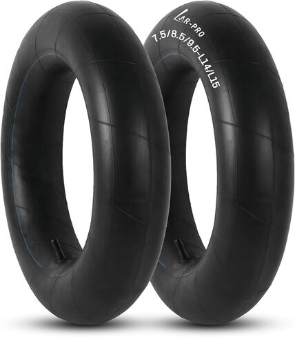 جرار AR-PRO 7.5/8.5/9.5-L14/L15 للجرارات شديدة التحمل وأنبوب داخلي مع ساق صمام TR15 - أنبوب إطار مطاط بوتيل ممتاز متعدد الملاءمة - عبوتان in Kuwait