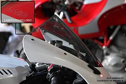 Race Series Windscreens Windshield Fits Yamaha R1 R1S R1M 2015-2019 SMOKE in Kuwait