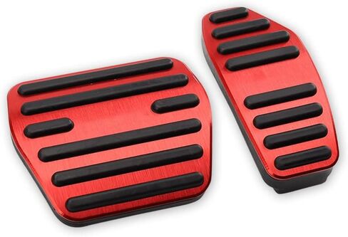 LEXLEY 2PCS Anti-Slip Aluminum Brake Gas Pedal Pads,Auto No Drilling Accelerator Pedal Covers Only for Nissan 2014-2024 Rogue,2017-2022 Rogue Sport-Blue in Saudi Arabia