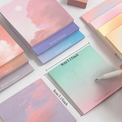 50 Sheets Double-Sided Scrapbook Paper 3.15 x 3.15 In, Colorful Decorative Printer Pastel Watercolor Printer Paper - Patterend Cardstock for Crafts, Letter Writing & Stationery in Kuwait