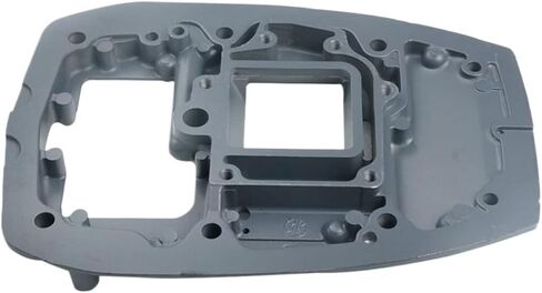 Exhaust Duct Manifold Plate 6B4-41137 6B4-41137-00 6B4-41137-00-5B Compatible with Outboard Engine 2 Stroke 15D 9.9HP 15HP in Saudi Arabia