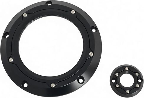 HD Motorcycle Primary Cover Engine Cover 5 Holes Timing Cover 2 Holes for Harley Touring 2017-2025 FLHR LTRX FLHX FLHTCU (Chrome) in Saudi Arabia