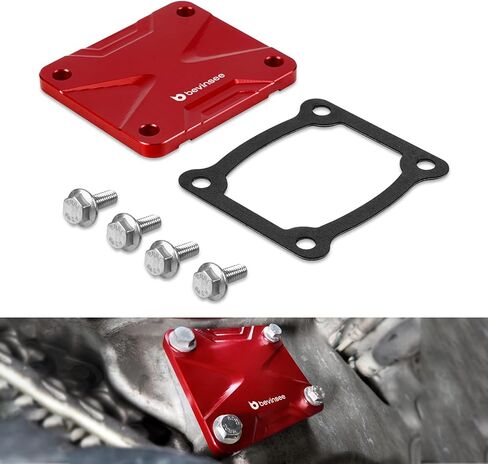 لوحة غطاء سلسلة التوقيت من Bevinsee 3.5L 4L V6 غاز متوافقة مع Toyota 4Runner 2010-2024، Tacoma 2016-2022، FJ Cruiser 2007-2014 أحمر in Kuwait