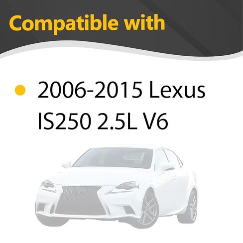 Engine Intake Manifold Gasket Set Compatible with 2006-2015 Lexus IS250 2.5L V6 Lower Upper Replace 17177-31021 17176-31050 1717731021 1717631050 MS19749 979434 in Saudi Arabia