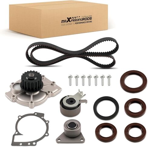 مجموعة حزام التوقيت maxpeedingrods مع مضخة مياه لفولفو S60 V70 S80 S40 V40 S70 XC90 C70 V70 XC70 1998-2010 9440383 3188688 WPV800 9458309 in Kuwait