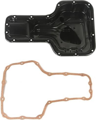 MPLUS Oil Pan fits For Chevy 1998-2002 Prizm 1.8L, For Pontiac 2003-2008 Vibe 1.8L, For Toyota 2000-2005 Celica 1.8L, 1998-2008 Corolla 1.8L, 2003-2008 Matrix 1.8L, 2000-2006 MR2 Spyder 1.8L in Kuwait