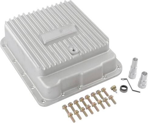 مقلاة نقل الحركة من الألومنيوم المصبوب من JEGS متوافقة مع ناقل الحركة الأوتوماتيكي GM 700R4، 4L60، 4L60E و4L65E [4 1/2 بوصة. عميق] in Kuwait