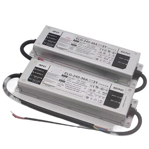 1 قطعة ELG-240-36A-3Y 36V6.66A الجهد المستمر LED الإضاءة سائق PFC وظيفة AC-DC امدادات الطاقة in Kuwait