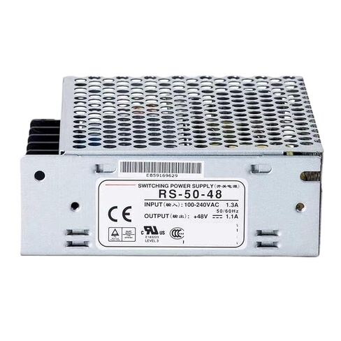 1pcs RS-50-48 48V 1.1A Single Output Switching Power Supply AC-DC in Kuwait