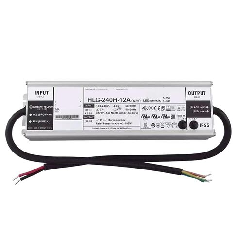 1 قطعة HLG-240H-12A 24A 36A 48A 54A الجهد المستمر LED سائق IP65 إضاءة مقاومة للماء LED تحويل التيار الكهربائي (HLG-240H-36A) in Kuwait
