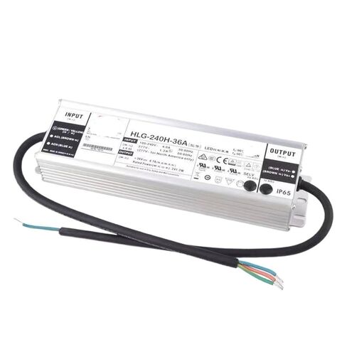 1 قطعة HLG-240H-12A 24A 36A 48A 54A الجهد المستمر LED سائق IP65 إضاءة مقاومة للماء LED تحويل التيار الكهربائي (HLG-240H-36A) in Kuwait